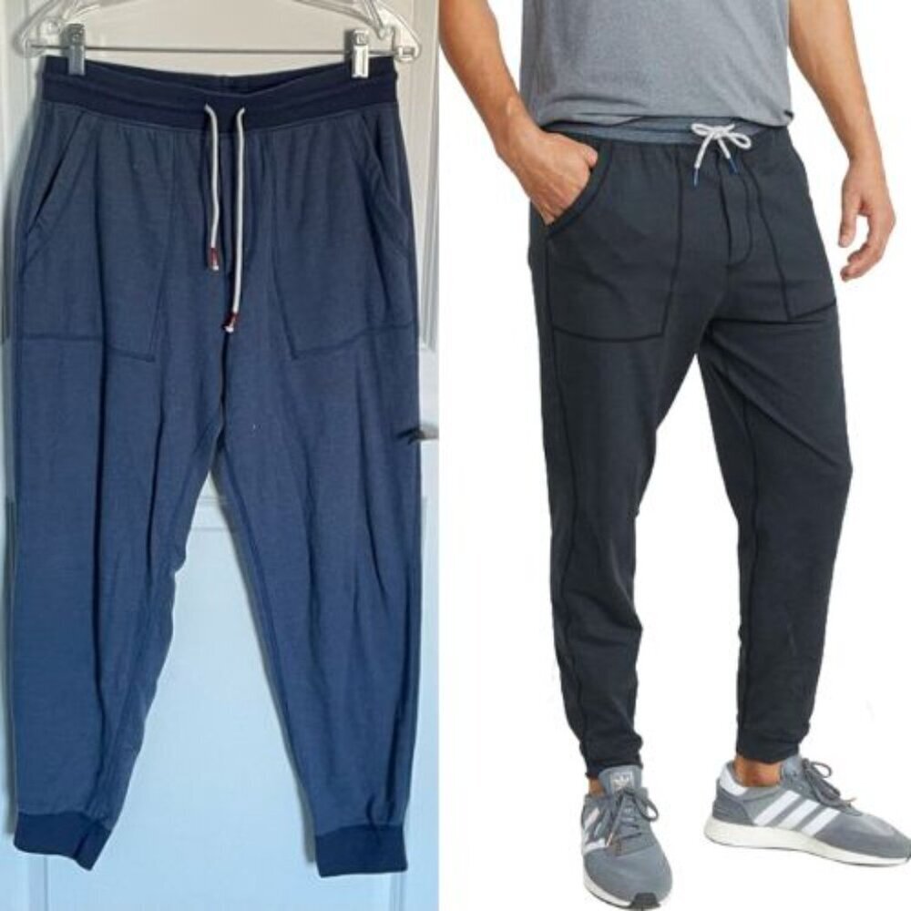 Marine Layer Men's Blue Sport Yoga Jogger Pants Size Medium 54182
